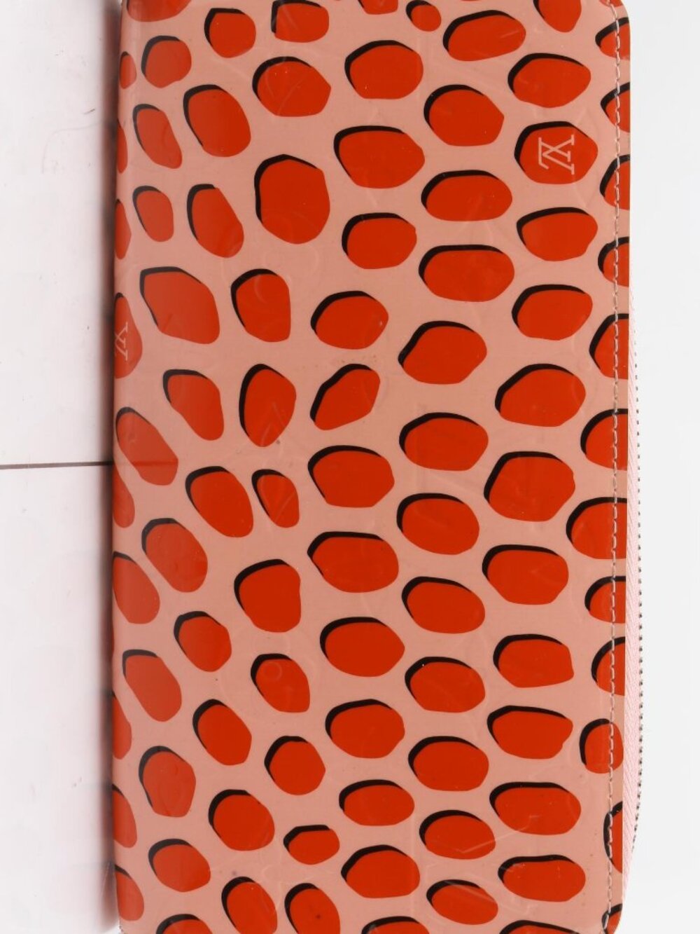 LV Vernis Jungle Dots Zippy Wallet